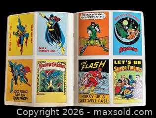 MaxSold Auction: Vintage 1981 DC Super Heroes Postcard Book  - Ottawa (Ontario, Canada) SELLER MANAGED Downsizing Online Auction - Sandy Forest Place