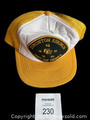 MaxSold Auction: Vintage CFL Edmonton Eskimos Grey Cup Champs Cap - Ottawa (Ontario, Canada) SELLER MANAGED Downsizing Online Auction - Sandy Forest Place