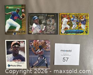 MaxSold Auction: Vladimir Guerrero Montreal Expos Lot of 5 High Grade Cards  - Ottawa (Ontario, Canada) SELLER MANAGED Downsizing Online Auction - Sandy Forest Place