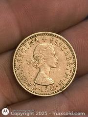 MaxSold Auction: 1956 one Shilling England  - Kingston (Ontario, Canada) SELLER MANAGED Downsizing Online Auction - Railway Street