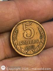 MaxSold Auction: CCCP coin - Kingston (Ontario, Canada) SELLER MANAGED Downsizing Online Auction - Railway Street