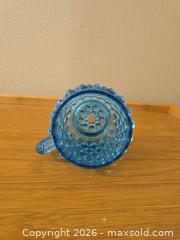 MaxSold Auction: ANTIQUE DEW DROP DEWDROP LA BELLE EAPG BLUE CUP MUG GLASS - Newport (Pennsylvania, USA) SELLER MANAGED Downsizing Online Auction - North 5th Street