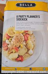 MaxSold Auction: Bella 5 qt Stainless Steel Electric Chafing Dish - Newport (Pennsylvania, USA) SELLER MANAGED Downsizing Online Auction - North 5th Street