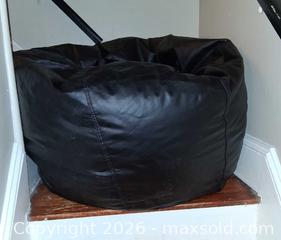 MaxSold Auction: Big Adult Sized Black Beanbag Chair - Newport (Pennsylvania, USA) SELLER MANAGED Downsizing Online Auction - North 5th Street