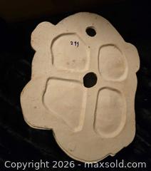 MaxSold Auction: Gray Plaster/Ceramic Decorative Wall Mask Plaque, Medium - Newport (Pennsylvania, USA) SELLER MANAGED Downsizing Online Auction - North 5th Street