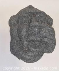 MaxSold Auction: Gray Plaster/Ceramic Decorative Wall Mask Plaque, Medium - Newport (Pennsylvania, USA) SELLER MANAGED Downsizing Online Auction - North 5th Street