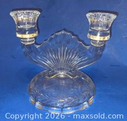 MaxSold Auction: Imperial Glass, Double Arm Candle Holders - Newport (Pennsylvania, USA) SELLER MANAGED Downsizing Online Auction - North 5th Street