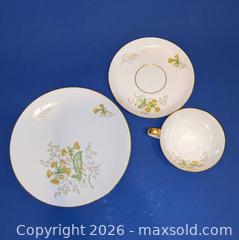 MaxSold Auction: PMR Jaeger Co Vintage Porcelain Tea Trio with Gold Trim - Newport (Pennsylvania, USA) SELLER MANAGED Downsizing Online Auction - North 5th Street