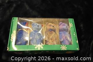 MaxSold Auction: Ty Jingle Beanies Clubby I–IV Boxed Set - Newport (Pennsylvania, USA) SELLER MANAGED Downsizing Online Auction - North 5th Street