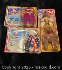 MaxSold Auction: Ty McDonald's Beanie Babies: Britannia, Spangle & Millennium (3) - Newport (Pennsylvania, USA) SELLER MANAGED Downsizing Online Auction - North 5th Street