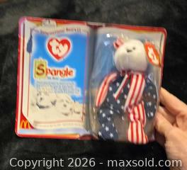 MaxSold Auction: Ty McDonald's Beanie Babies: Britannia, Spangle & Millennium (3) - Newport (Pennsylvania, USA) SELLER MANAGED Downsizing Online Auction - North 5th Street