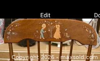 MaxSold Auction: Vintage Child's Rocking Chair - Newport (Pennsylvania, USA) SELLER MANAGED Downsizing Online Auction - North 5th Street