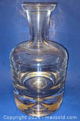 MaxSold Auction: Vintage Krosno "bubble in base"  Clear Crystal Decanter - Newport (Pennsylvania, USA) SELLER MANAGED Downsizing Online Auction - North 5th Street