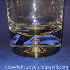 MaxSold Auction: Vintage Krosno "bubble in base"  Clear Crystal Decanter - Newport (Pennsylvania, USA) SELLER MANAGED Downsizing Online Auction - North 5th Street