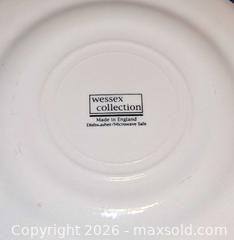 MaxSold Auction: Wessex Collection Blue and White Earthenware Decorative Plate - Newport (Pennsylvania, USA) SELLER MANAGED Downsizing Online Auction - North 5th Street