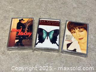 MaxSold Auction: Lot of 3 Country / Pop Cassette Tapes – NEW & Factory Sealed - London (Ontario, Canada) PARTNER MANAGED Downsizing Online Auction - Trillium Cresent