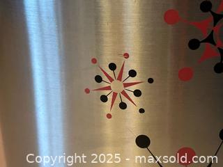 MaxSold Auction: Mid-Century Style Stainless Steel Ice Bucket – Atomic Design – December Home - London (Ontario, Canada) PARTNER MANAGED Downsizing Online Auction - Trillium Cresent