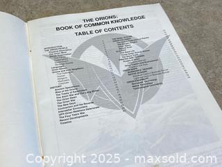MaxSold Auction: Star Trek RPG – The Orions: Book of Common Knowledge (FASA Corporation) - London (Ontario, Canada) PARTNER MANAGED Downsizing Online Auction - Trillium Cresent