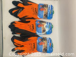 MaxSold Auction: 3 Pairs Toolway Polyester And Latex Foam Gloves- Large - Norfolk (Ontario, Canada) SELLER MANAGED Commercial Liquidation Online Auction - Robinson Street