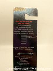 MaxSold Auction: 3 Pieces Glow Pets USB Rechargeable LED Medium Collar  - Norfolk (Ontario, Canada) SELLER MANAGED Commercial Liquidation Online Auction - Robinson Street