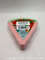 MaxSold Auction: 4 Pieces Beloved Watermelon & Mint Mojito Bath Bomb - Norfolk (Ontario, Canada) SELLER MANAGED Commercial Liquidation Online Auction - Robinson Street