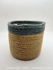 MaxSold Auction: Alkaso 2 Piece Set Jute Baskets 100% Natural Fiber - Norfolk (Ontario, Canada) SELLER MANAGED Commercial Liquidation Online Auction - Robinson Street