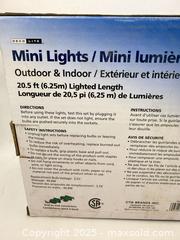 MaxSold Auction: Clear Deco-Lite Mini Christmas Lights 20.5’ Outdoor & Indoor 100 Lights - Norfolk (Ontario, Canada) SELLER MANAGED Commercial Liquidation Online Auction - Robinson Street