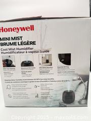 MaxSold Auction: Honeywell Mini Mist Cool Mist Humidifier Small Room Size  - Norfolk (Ontario, Canada) SELLER MANAGED Commercial Liquidation Online Auction - Robinson Street