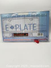 MaxSold Auction: Scrolling License Plate Frame Programmable Message And LED Brake Light  - Norfolk (Ontario, Canada) SELLER MANAGED Commercial Liquidation Online Auction - Robinson Street
