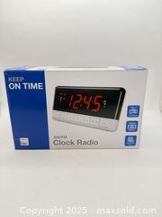 MaxSold Auction: Sky Time AM/FM Clock Radio  - Norfolk (Ontario, Canada) SELLER MANAGED Commercial Liquidation Online Auction - Robinson Street