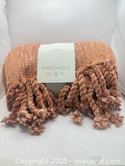 MaxSold Auction: Threshold 50”x60” Throw Blanket  - Norfolk (Ontario, Canada) SELLER MANAGED Commercial Liquidation Online Auction - Robinson Street