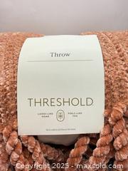 MaxSold Auction: Threshold 50”x60” Throw Blanket  - Norfolk (Ontario, Canada) SELLER MANAGED Commercial Liquidation Online Auction - Robinson Street