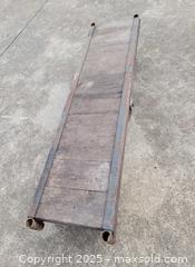 MaxSold Auction: Antique Wood &#38; Metal Railroad/ Factory  Cart - East Cocalico Township (Pennsylvania, USA) SELLER MANAGED Downsizing Online Auction - Stevens Road