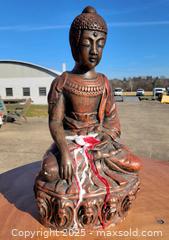 MaxSold Auction: Heavy Concrete Buddha Statue  - East Cocalico Township (Pennsylvania, USA) SELLER MANAGED Downsizing Online Auction - Stevens Road