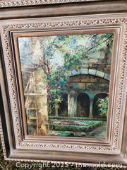 MaxSold Auction: Large Oil Painting in Beautiful Frame  - East Cocalico Township (Pennsylvania, USA) SELLER MANAGED Downsizing Online Auction - Stevens Road