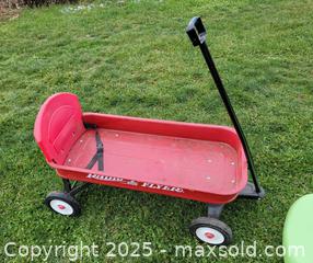 MaxSold Auction: Little Tikes Slide &#38; Metal Radio Flyer Wagon  - East Cocalico Township (Pennsylvania, USA) SELLER MANAGED Downsizing Online Auction - Stevens Road