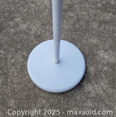 MaxSold Auction: Metal Coat Rack w/ Wood Tips  - East Cocalico Township (Pennsylvania, USA) SELLER MANAGED Downsizing Online Auction - Stevens Road