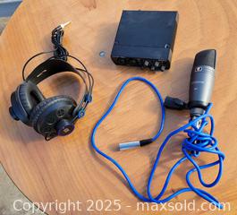 MaxSold Auction: PreSonus Personal Audio Recording Setup  - East Cocalico Township (Pennsylvania, USA) SELLER MANAGED Downsizing Online Auction - Stevens Road