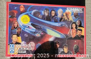 MaxSold Auction: Star Trek Sealed Puzzles (2) &#38; Christmas Ornaments (2) - East Cocalico Township (Pennsylvania, USA) SELLER MANAGED Downsizing Online Auction - Stevens Road
