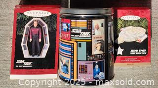 MaxSold Auction: Star Trek Sealed Puzzles (2) &#38; Christmas Ornaments (2) - East Cocalico Township (Pennsylvania, USA) SELLER MANAGED Downsizing Online Auction - Stevens Road