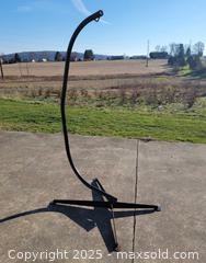 MaxSold Auction: Sturdy Metal Hammock Chair Stand  - East Cocalico Township (Pennsylvania, USA) SELLER MANAGED Downsizing Online Auction - Stevens Road