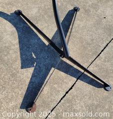 MaxSold Auction: Sturdy Metal Hammock Chair Stand  - East Cocalico Township (Pennsylvania, USA) SELLER MANAGED Downsizing Online Auction - Stevens Road