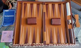 MaxSold Auction: Vintage Backgammon Game Set - East Cocalico Township (Pennsylvania, USA) SELLER MANAGED Downsizing Online Auction - Stevens Road