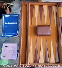 MaxSold Auction: Vintage Backgammon Game Set - East Cocalico Township (Pennsylvania, USA) SELLER MANAGED Downsizing Online Auction - Stevens Road