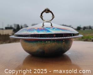 MaxSold Auction: Vintage F.B. Rogers Silverplated Covered Serving Dish - East Cocalico Township (Pennsylvania, USA) SELLER MANAGED Downsizing Online Auction - Stevens Road