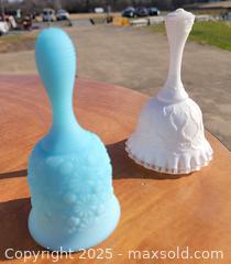 MaxSold Auction: Vintage Fenton Art Glass Decorative Bells (2) - East Cocalico Township (Pennsylvania, USA) SELLER MANAGED Downsizing Online Auction - Stevens Road