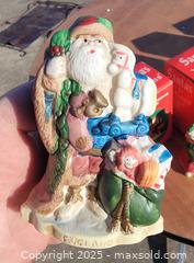 MaxSold Auction: Vintage Hand Painted Porcelain Santa&#39;s of the Nation&#39;s Figure Set (6)  - East Cocalico Township (Pennsylvania, USA) SELLER MANAGED Downsizing Online Auction - Stevens Road