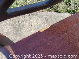 MaxSold Auction: Vintage Mahogany Saddle Chair - East Cocalico Township (Pennsylvania, USA) SELLER MANAGED Downsizing Online Auction - Stevens Road