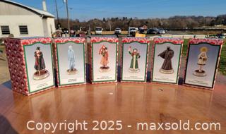 MaxSold Auction: Vintage Novelino A Christmas Carol Holiday Figurines (6) - East Cocalico Township (Pennsylvania, USA) SELLER MANAGED Downsizing Online Auction - Stevens Road