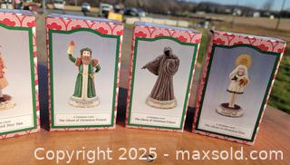 MaxSold Auction: Vintage Novelino A Christmas Carol Holiday Figurines (6) - East Cocalico Township (Pennsylvania, USA) SELLER MANAGED Downsizing Online Auction - Stevens Road